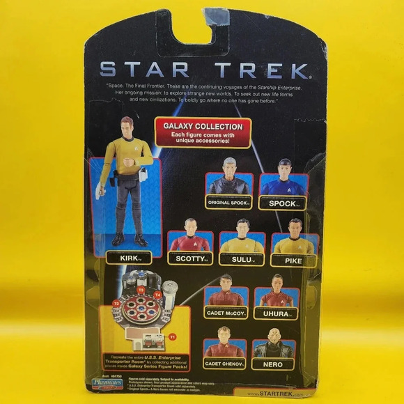 Star Trek Galaxy Collection Nero Action Figure Playmates 2009 Bonus T3 - Picture 2 of 4